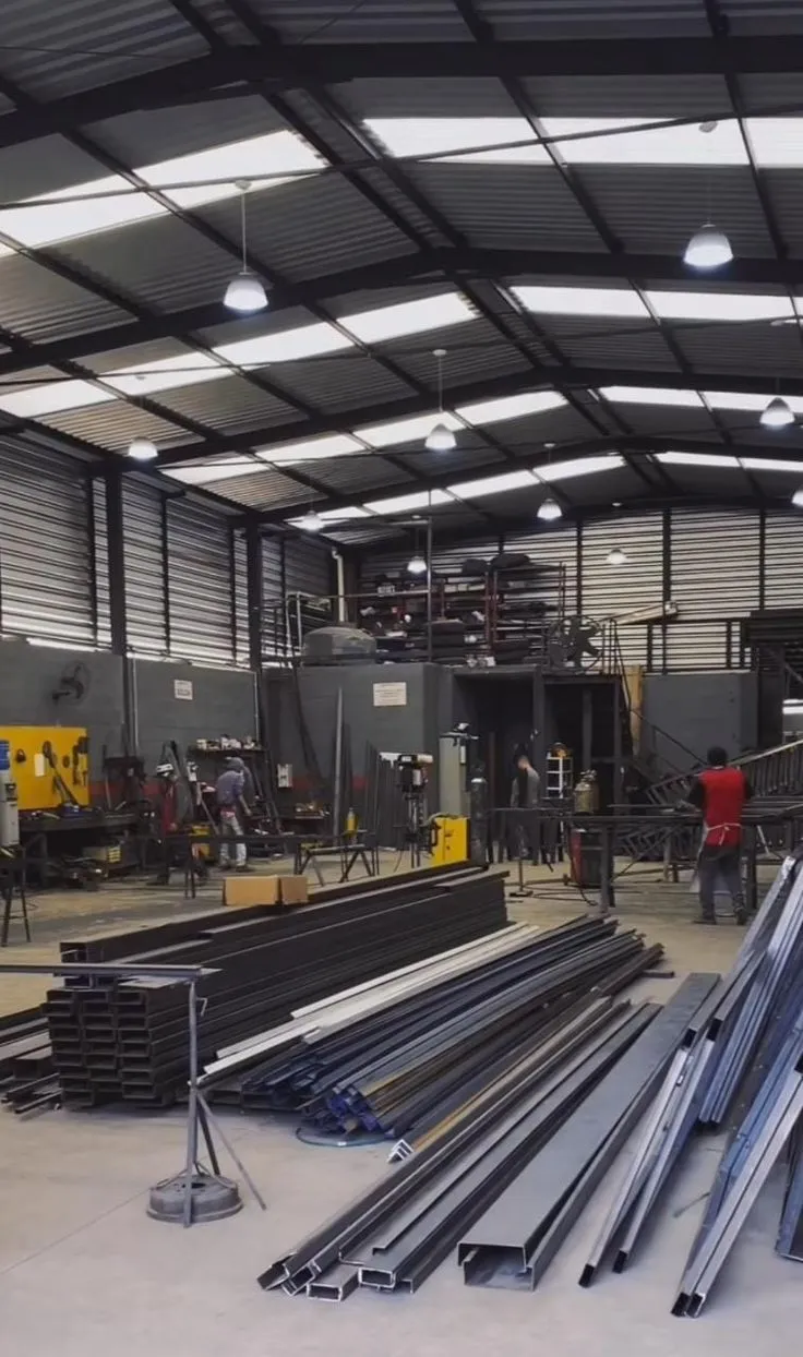 Aluminum pergola manufacturing facility
