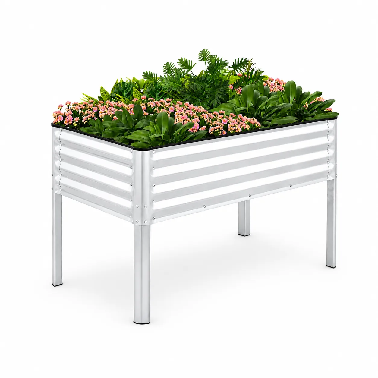 Elevated Metal Garden Bed with Legs
