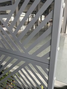 Horizontal Privacy Slats