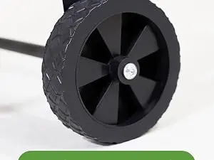 WITH TWO BIGGER WHEELS