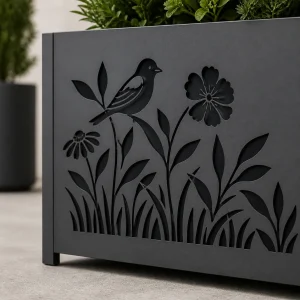 Floral Bird Panel