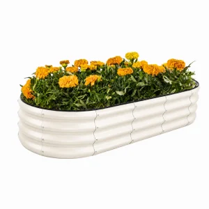 HX-11 Oval Galvanized Steel Raised Garden Bed for Wholesale OEM