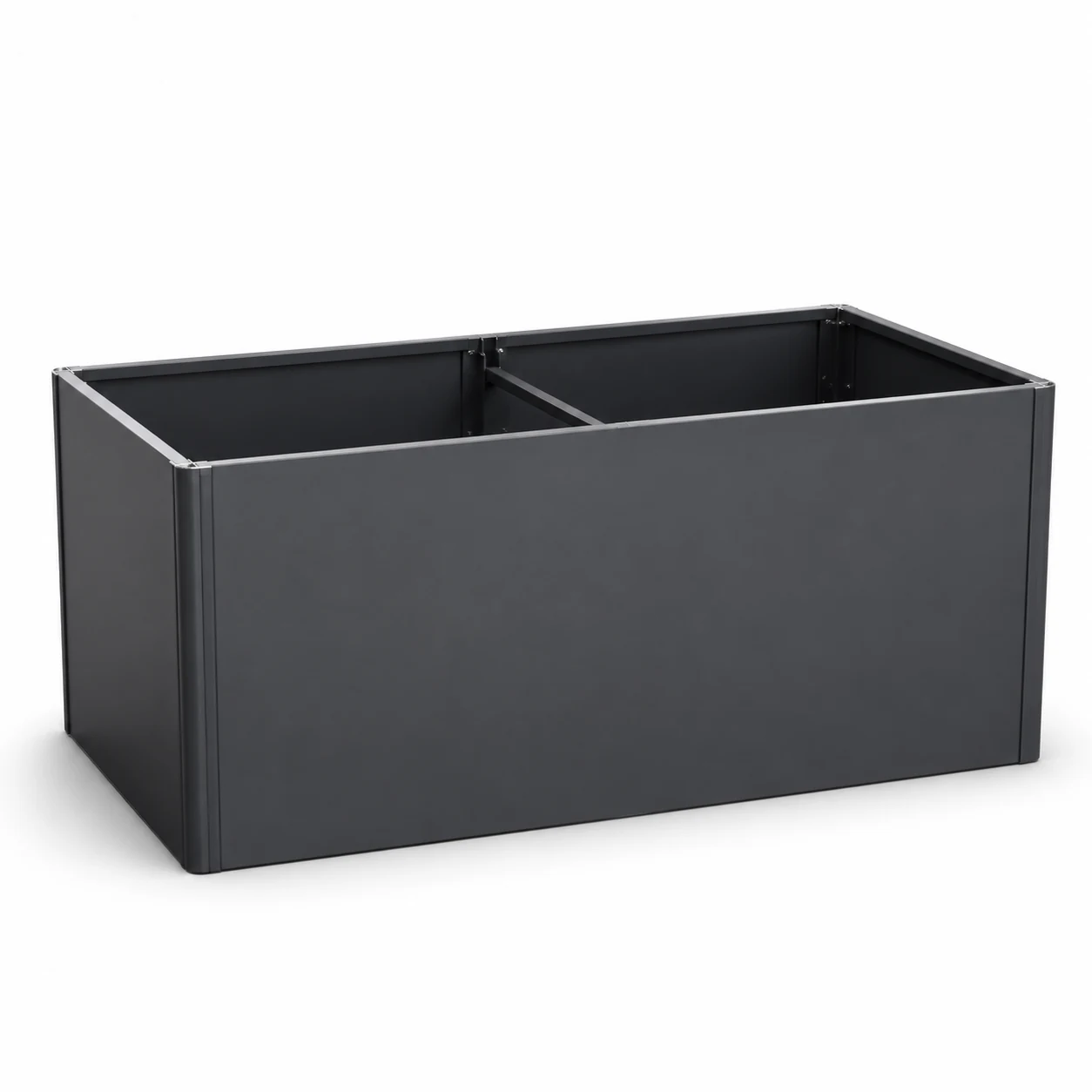 HX-04 Wholesale Charcoal Gray Modular Metal Raised Garden Bed