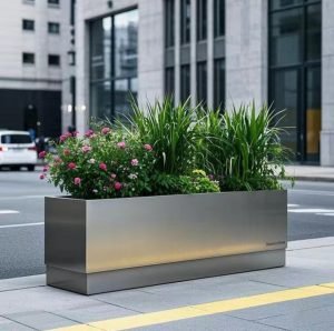 Stainless Steel Planter